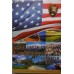 Памятный набор 25 центовых монет серия "Национальные парки США" в альбоме. Из банковского ролла (50 монет)