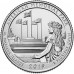 Американский мемориальный парк 25 центов 2019 года США. №47. (монетный двор Филадельфия) (UNC)