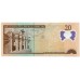 Полимерная банкнота 20 песо 2009 года. Доминикана. KM# 182. UNC