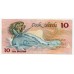 Банкнота 10 долларов 1987 года. Острова Кука. UNC