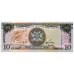 Банкнота 10 долларов 2006 года  Тринидад и Тобаго. Из банковской пачки