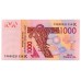 Банкнота 1000 франков 2003 года  Сенегал. Из банковской пачки