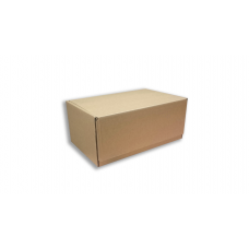 Бурая почтовая коробка Тип- Г, Эконом №3 , без печати (265х165х190)